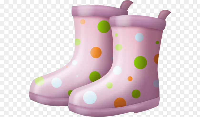 Pink Boots Wellington Boot Shoe PNG