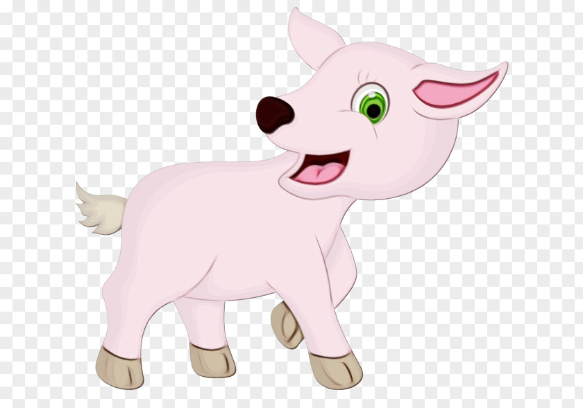 Animation Working Animal Goat Cartoon PNG