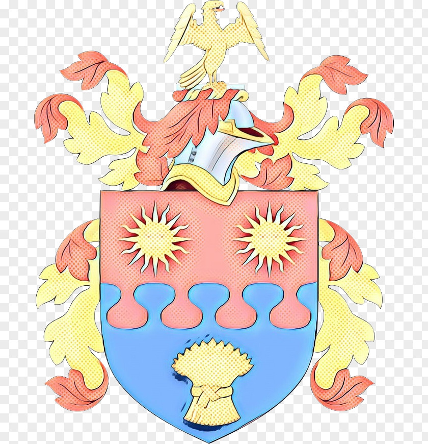 Cartoon Blazon Lion PNG