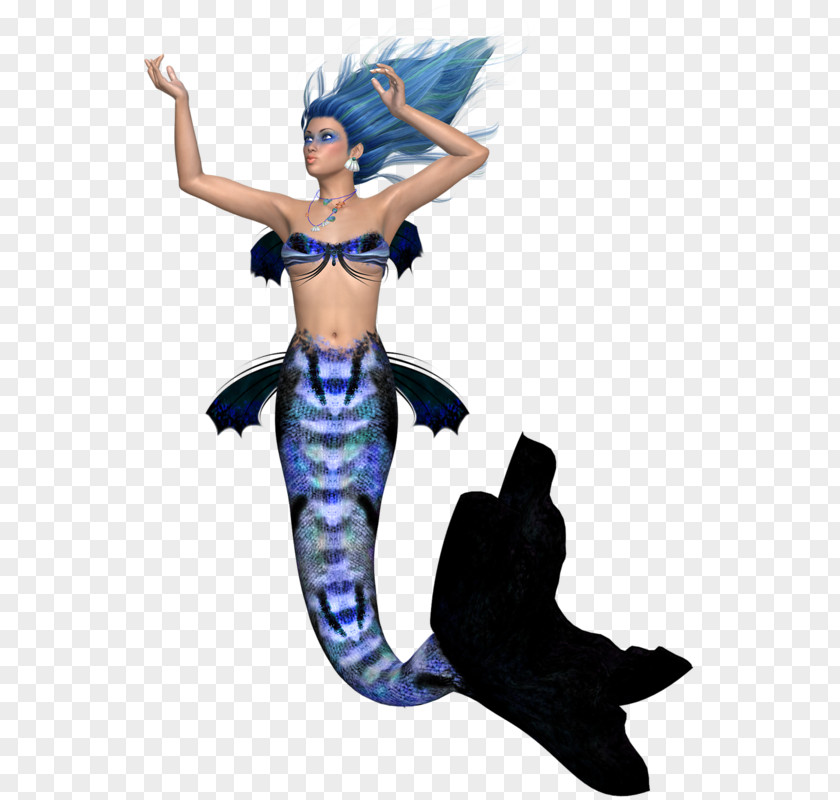 Mermaid Figurine PNG