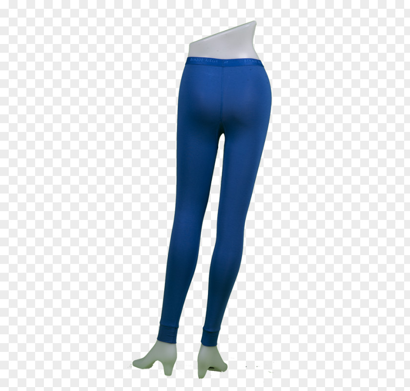 Waist Leggings Cobalt Blue Pants Knee PNG