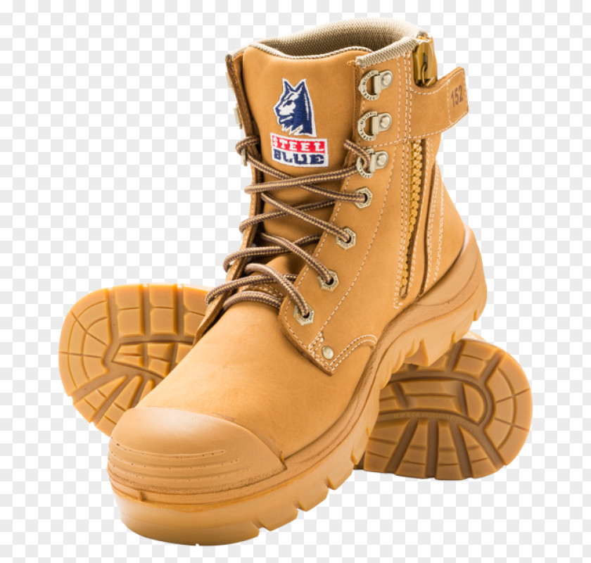 Boot Steel-toe Shoe Zipper Workwear PNG
