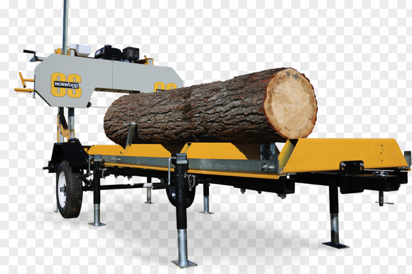 Sawmill Portable Factory Forestry Chainsaw Mill PNG