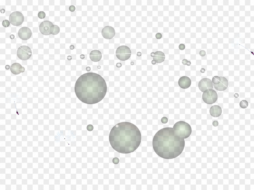 Dandelion Line Bubble Clip Art PNG