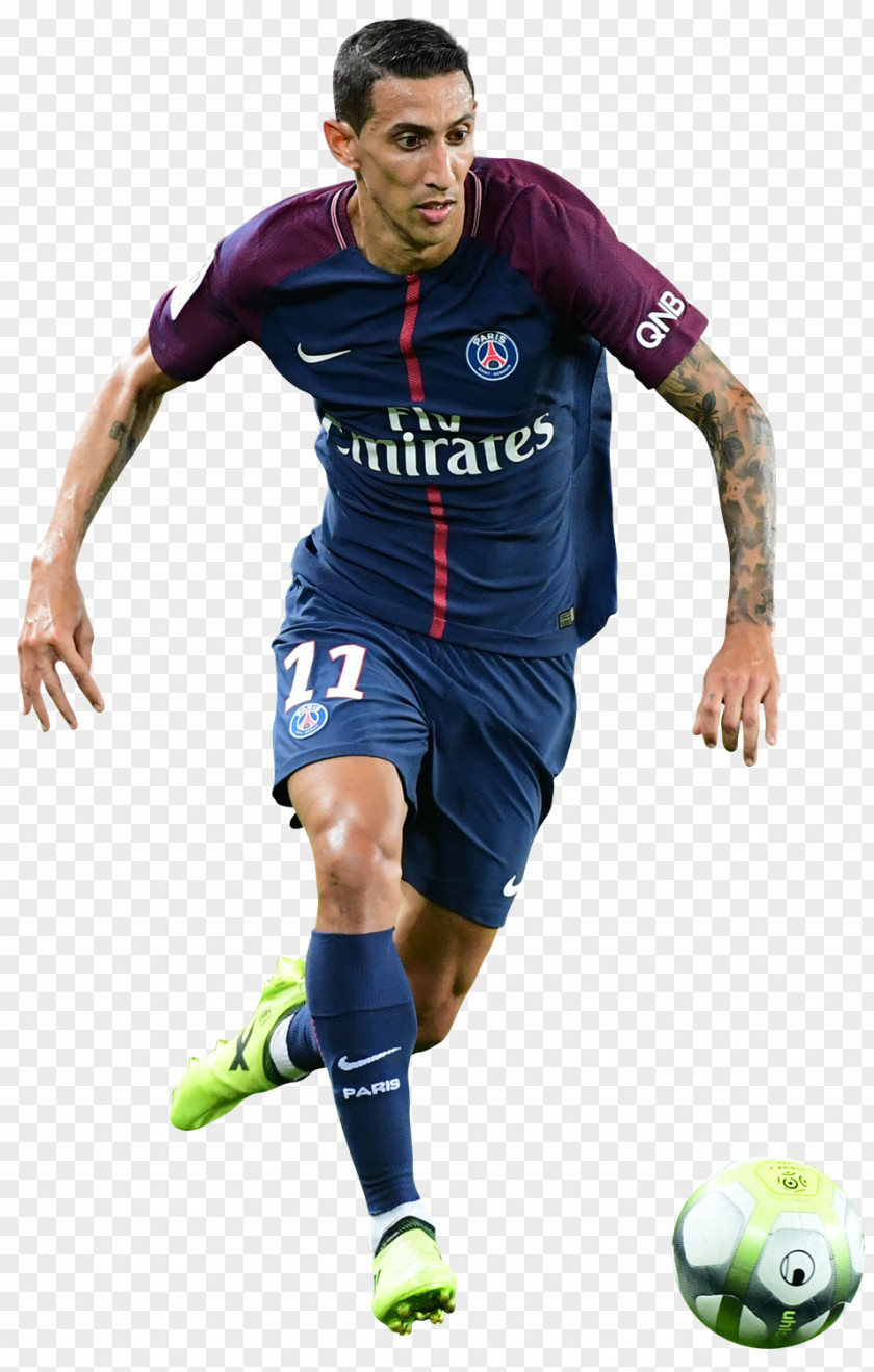 Di Maria Argentina Ángel Paris Saint-Germain F.C. 2014 FIFA World Cup 2017–18 Ligue 1 Football Player PNG