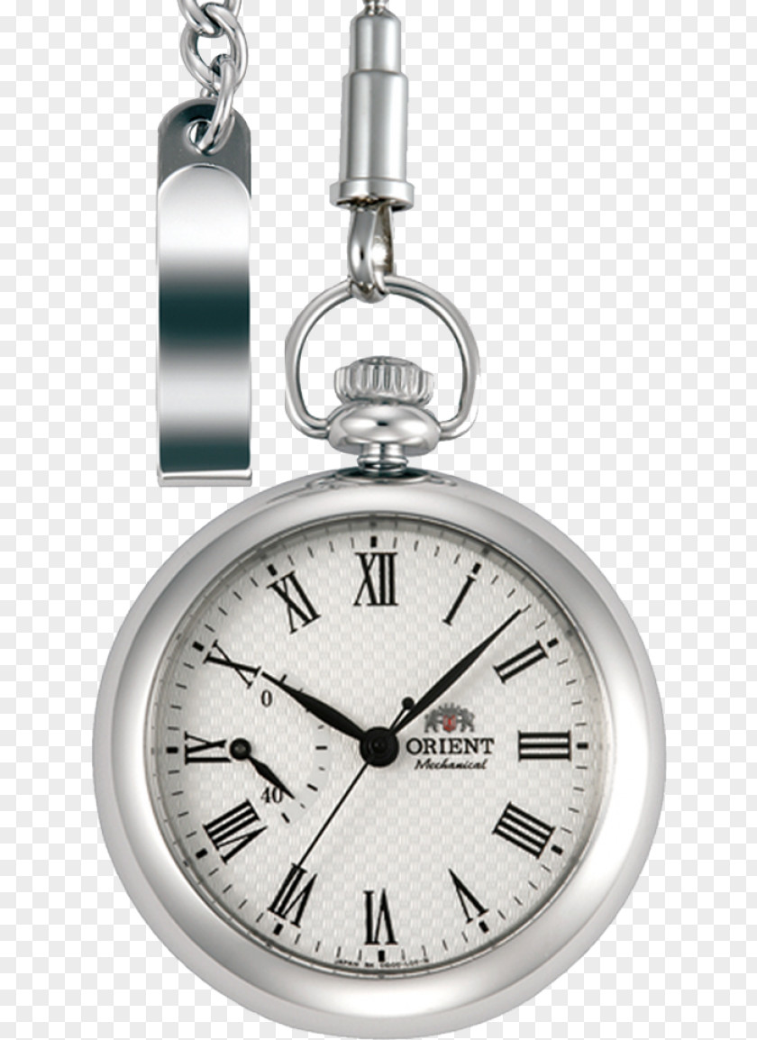Pocket Watch Orient Power Reserve Indicator Automatic PNG