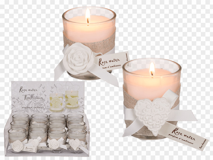 Scented Tea Unity Candle Tealight Glass Wedding PNG