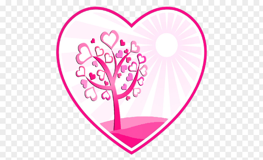 Heart Floral Design Valentine's Day Clip Art PNG