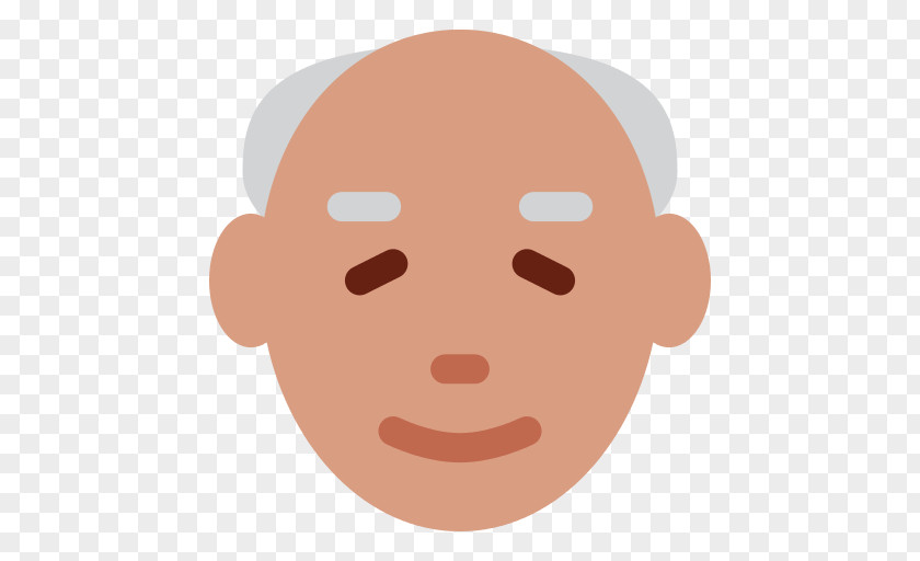 Mature Emoji Old Age Symbol Man Male PNG