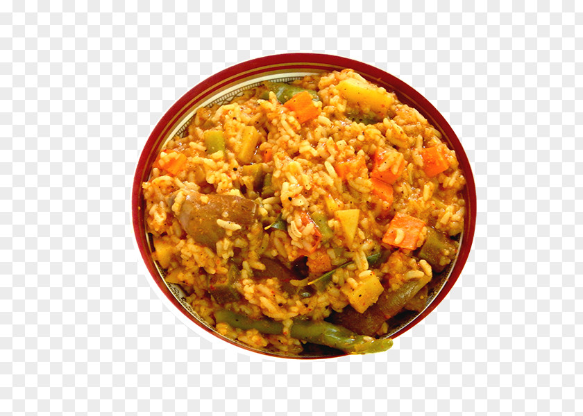 Curry Chicken Fried Rice Kimchi Asian Cuisine PNG