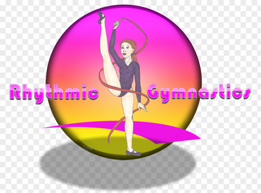 Gymnastics Rhythmic T-shirt Graphics Font PNG