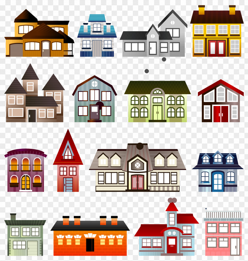 House Building Clip Art PNG