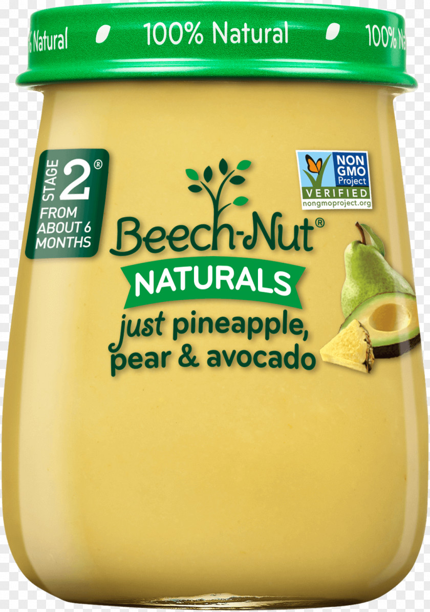 Pear Baby Food Organic Beech-Nut Infant PNG