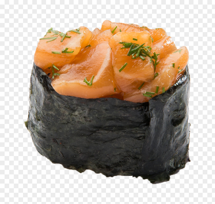Salmon Sashimi California Roll Smoked Sushi 07030 PNG