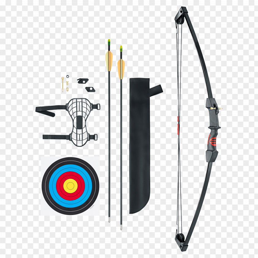Bow Ranged Weapon Target Archery Crossbow PNG