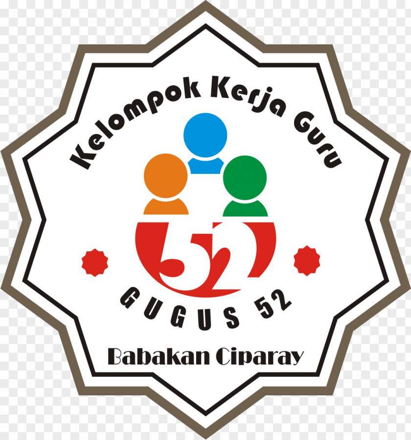 Guru Logo Bandung City Education Department SMP Negeri 52 School Babakan Ciparay PNG