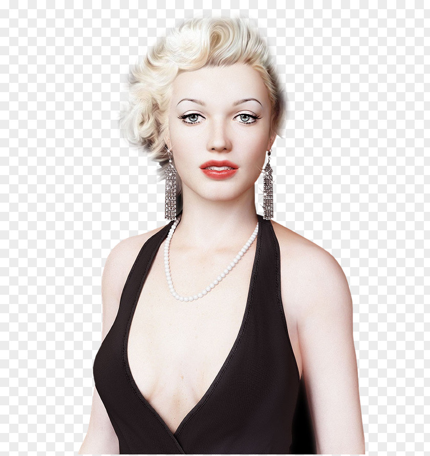 Marilyn Monroe Blond Hair Bangs Supermodel PNG Supermodel, marilyn monroe clipart PNG