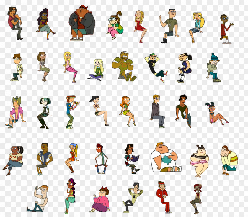 Season 3 Total Drama: Revenge Of The Island Clip ArtOthers Drama Action World Tour PNG