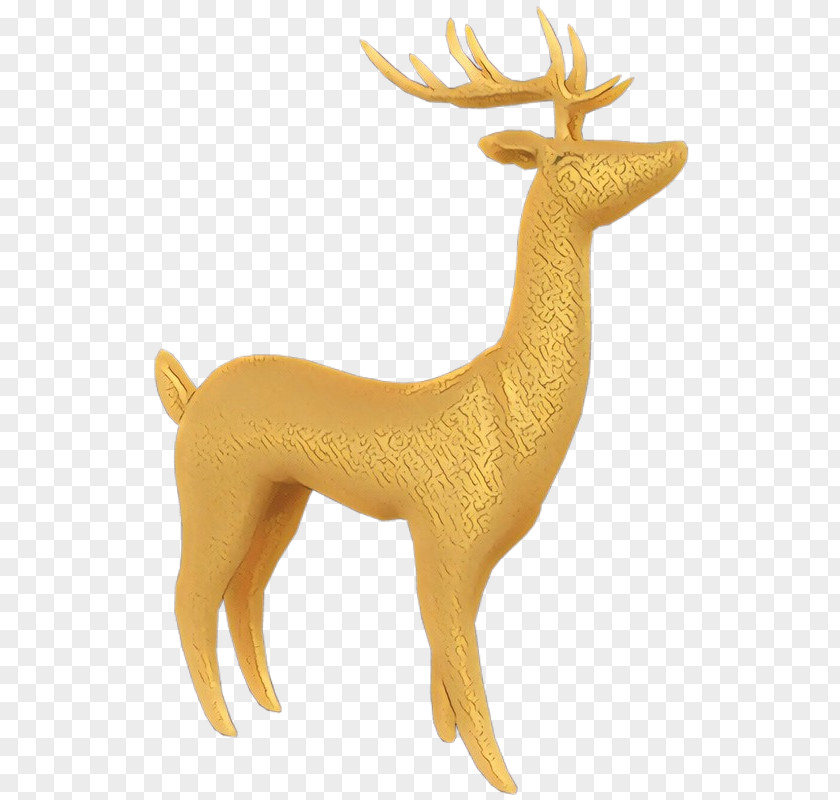 Figurine Roe Deer Reindeer PNG