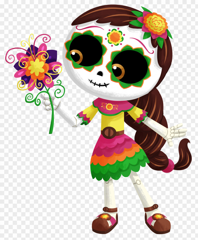 Halloween La Calavera Catrina Mexico Day Of The Dead Death PNG