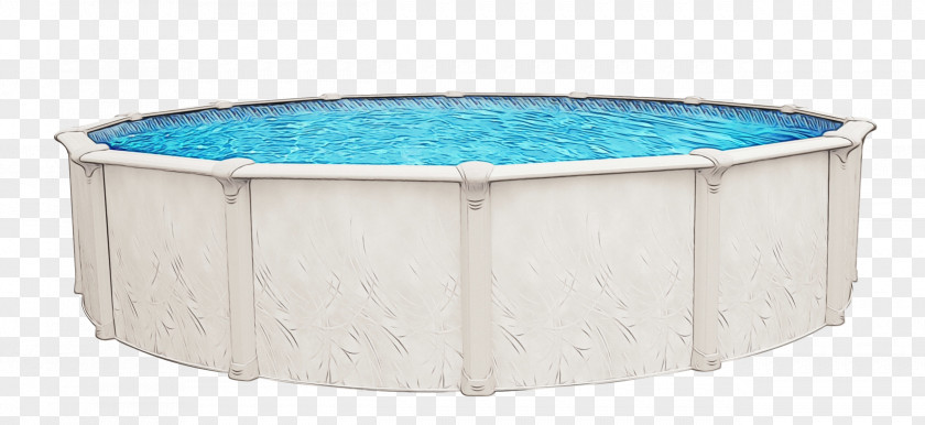Rectangle Swimming Pool Turquoise Table PNG