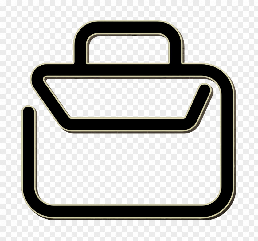 Rectangle Wallet Icon Bag Business Finance PNG