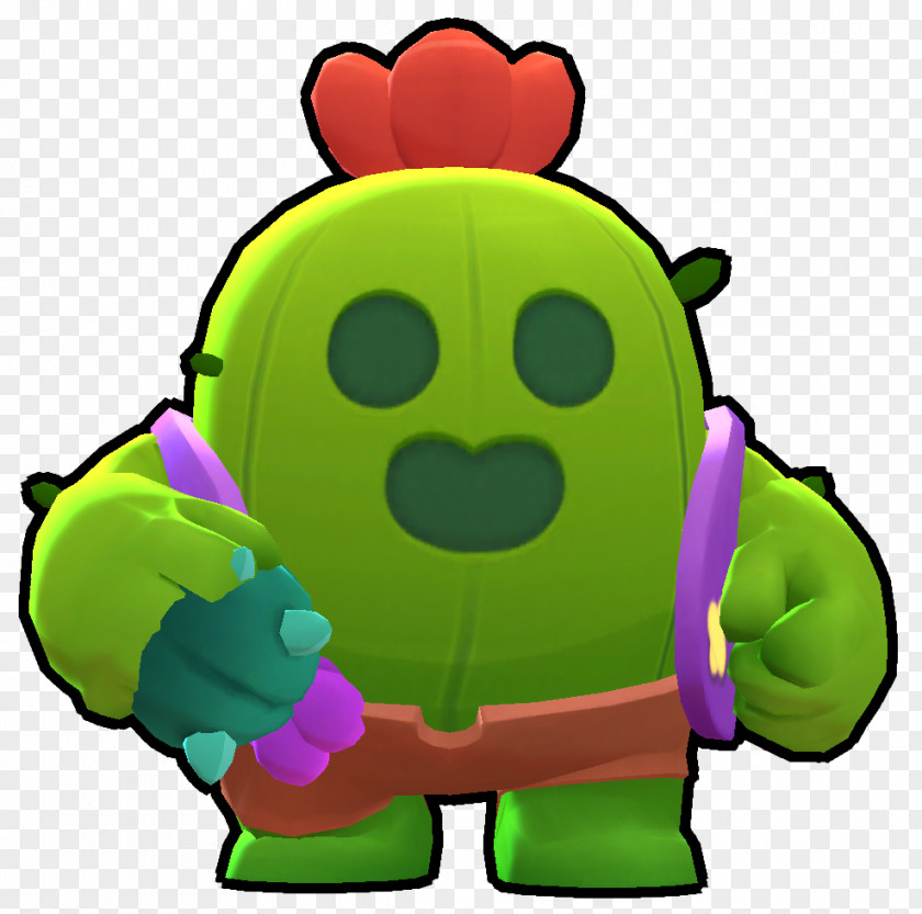 Spike Brawl Stars Clash Royale Video Games PNG