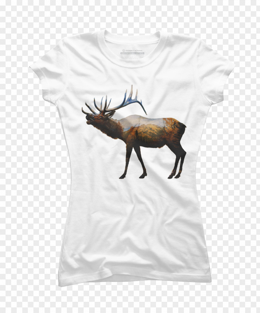 Elk Head T-shirt Pocket Clothing Jeans PNG