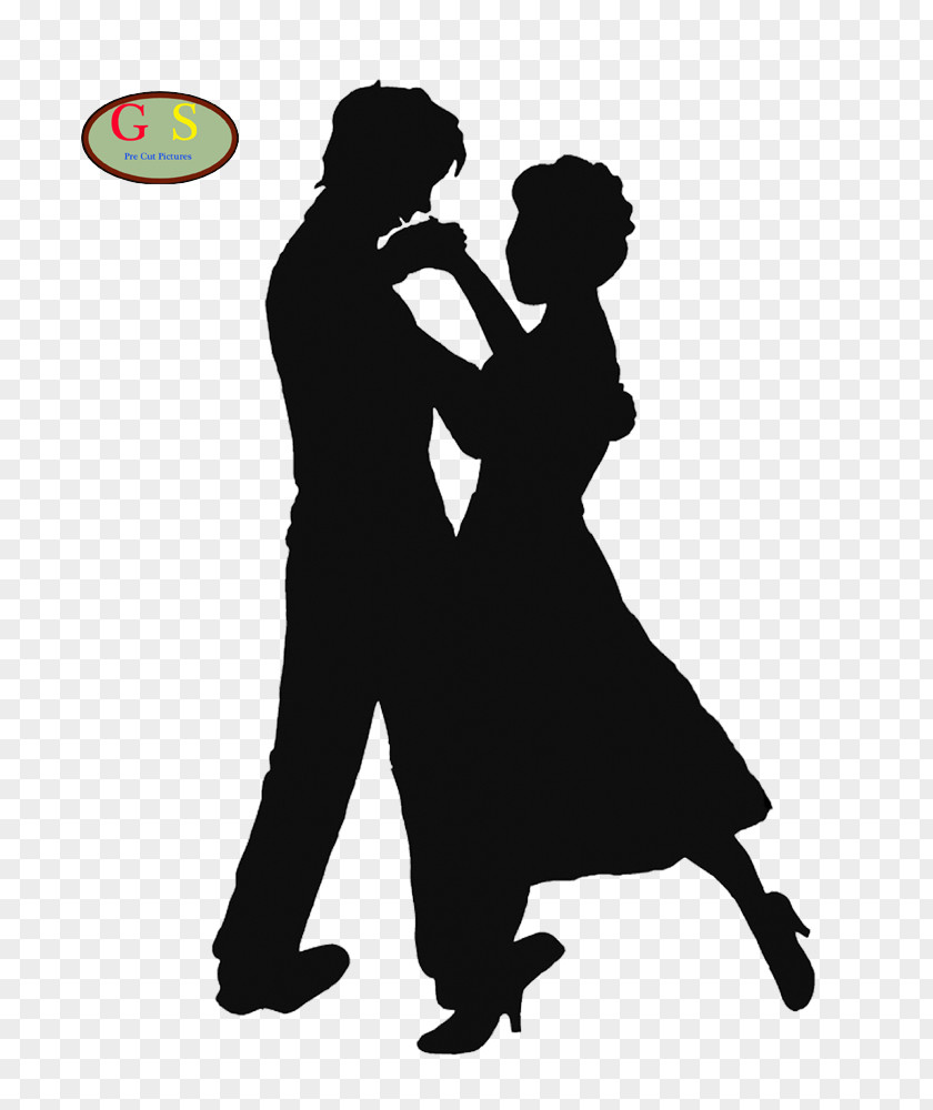 Silhouette Ballroom Dance Clip Art PNG