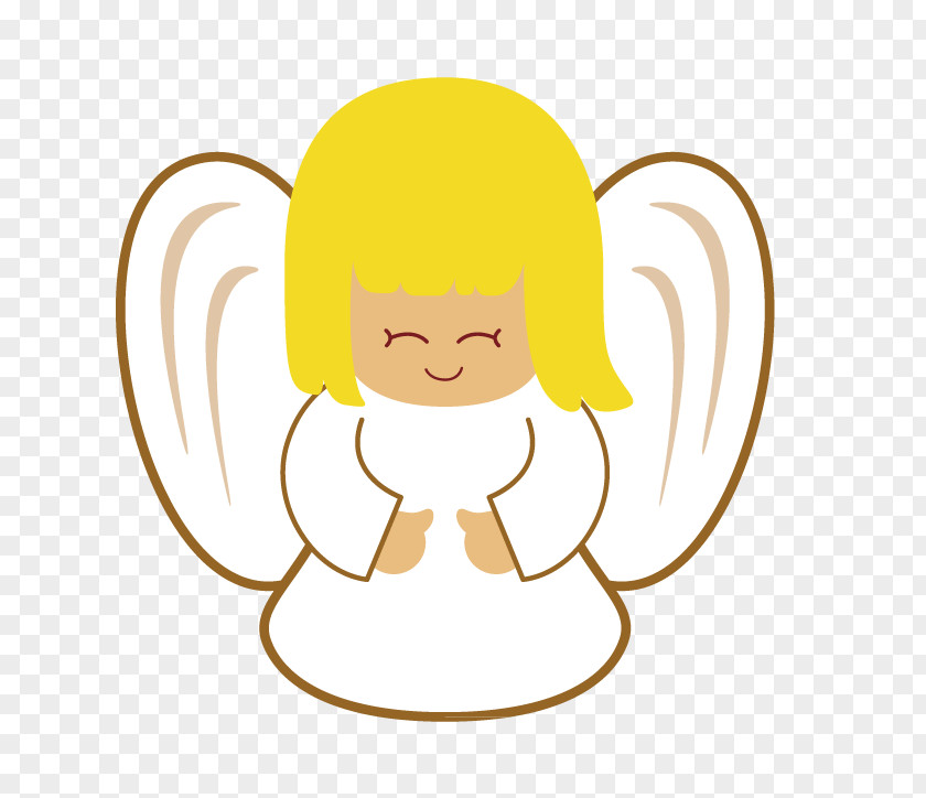 Vector Angel Drawing Clip Art PNG