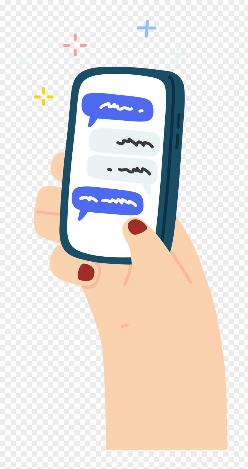 Chatting Chat Phone PNG