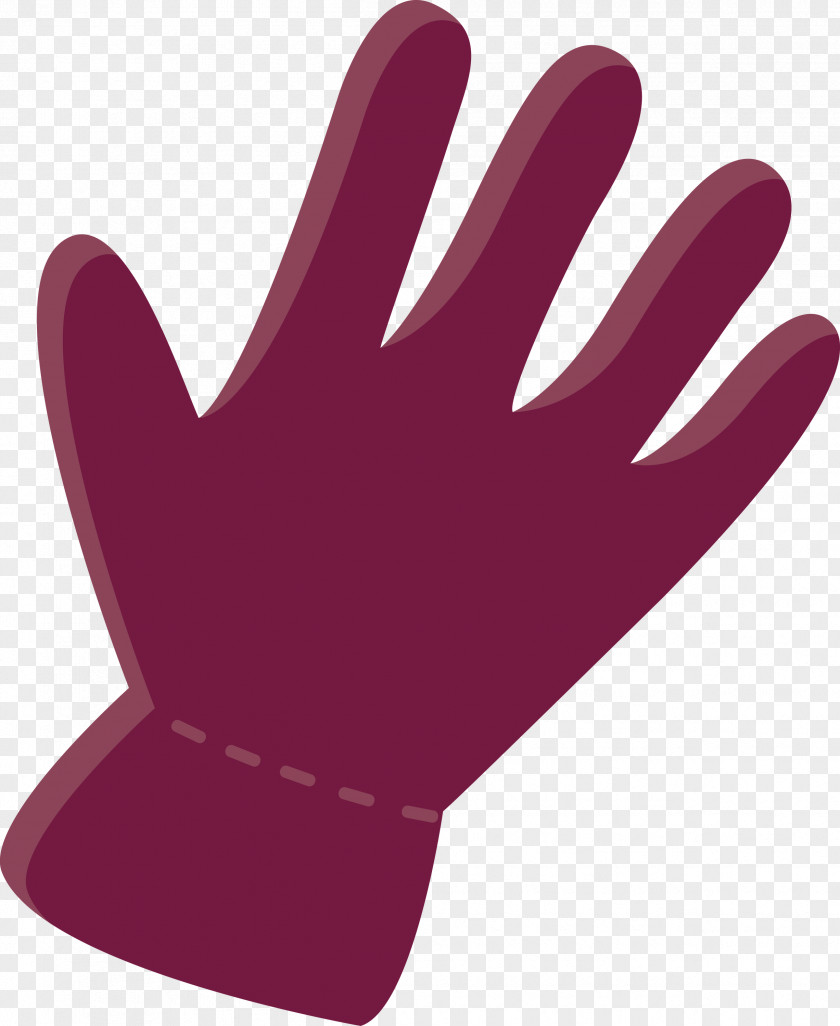 Hand Model Glove Purple Font PNG