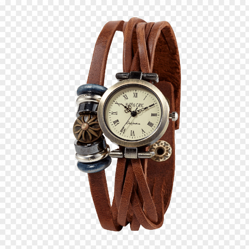 Hippie Woodstock Watch Boho-chic Strap Fashion PNG