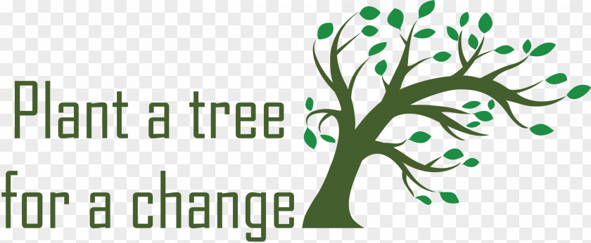 Plant A Tree For Change Arbor Day PNG