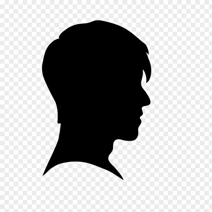 Silhouette Portrait Photography Child PNG