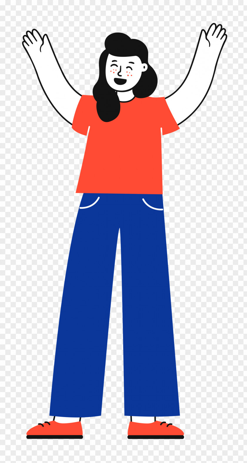 Standing Girl Woman PNG