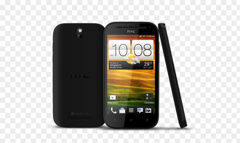 Android HTC Desire V S One X PNG