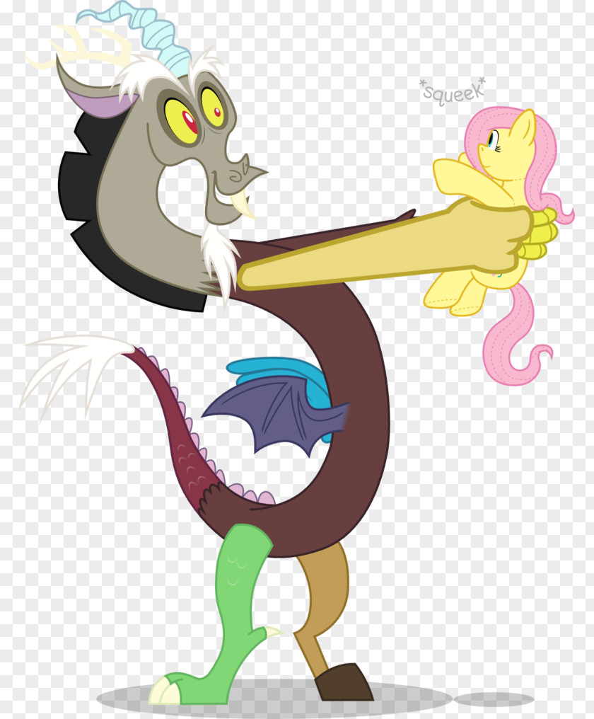 Hugging Rabbits Fluttershy Pinkie Pie Rarity Pony Discord PNG