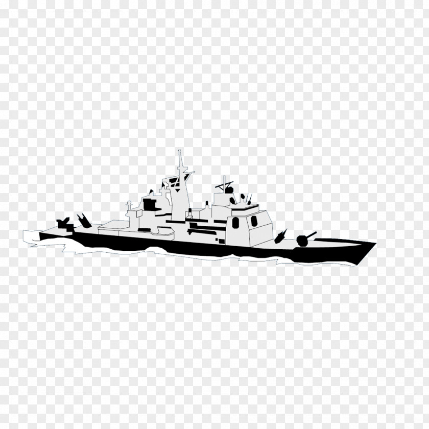 Model Diagram Guided Missile Destroyer Boat Heavy Cruiser Battlecruiser Warship PNG