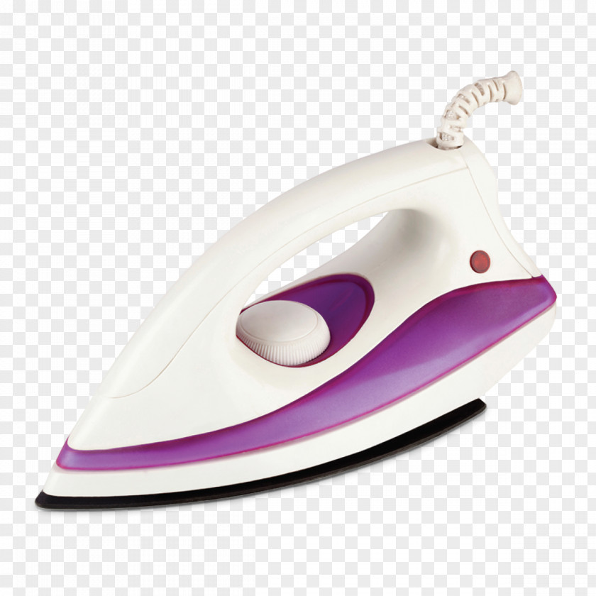 Purple Clothes Iron Small Appliance Color White PNG