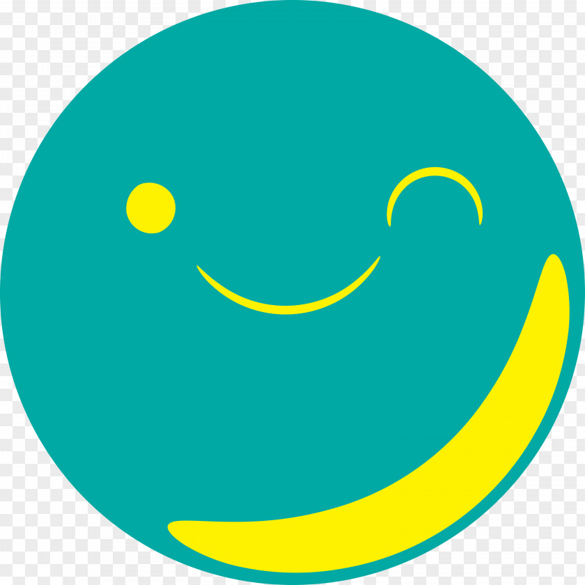 Smiley Circle Green Area Meter PNG