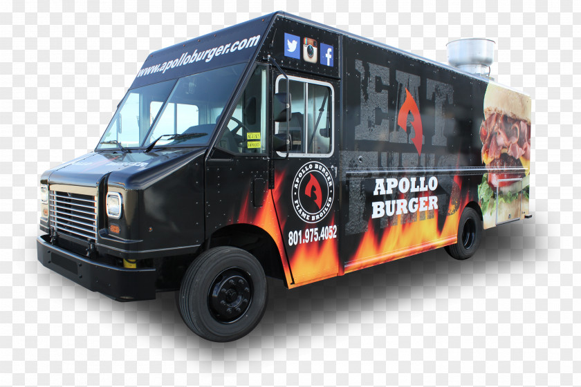 Truck Car Hamburger Fast Food Apollo Burger PNG