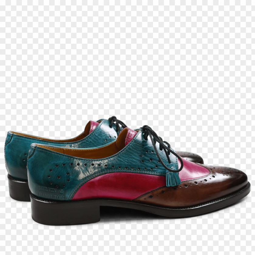 Turquoise Pink Derby Shoe Schnürschuh Tassel PNG