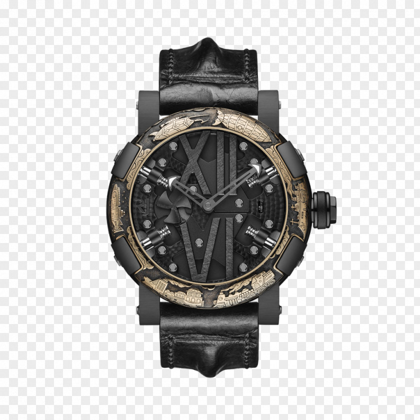 Watch Watchmaker RJ-Romain Jerome Steampunk Swiss Made PNG