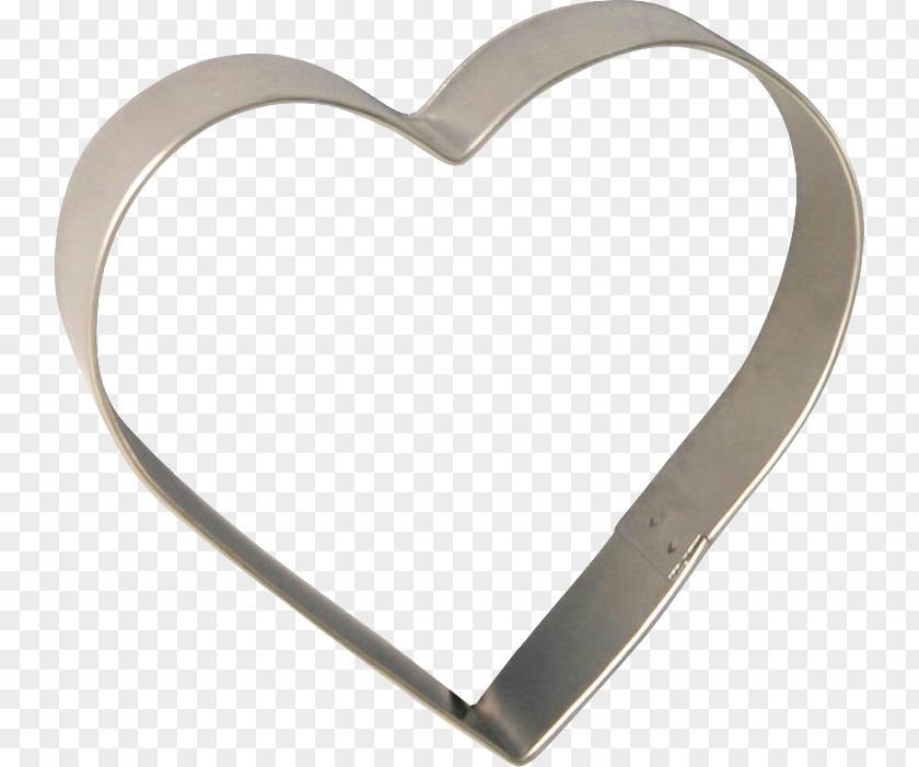 Hollow Heart-shaped Model Heart Metal PNG