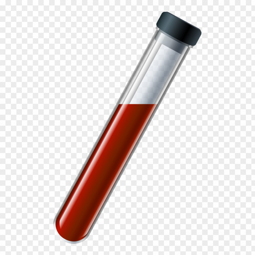Blood Test Tube Chemistry PNG