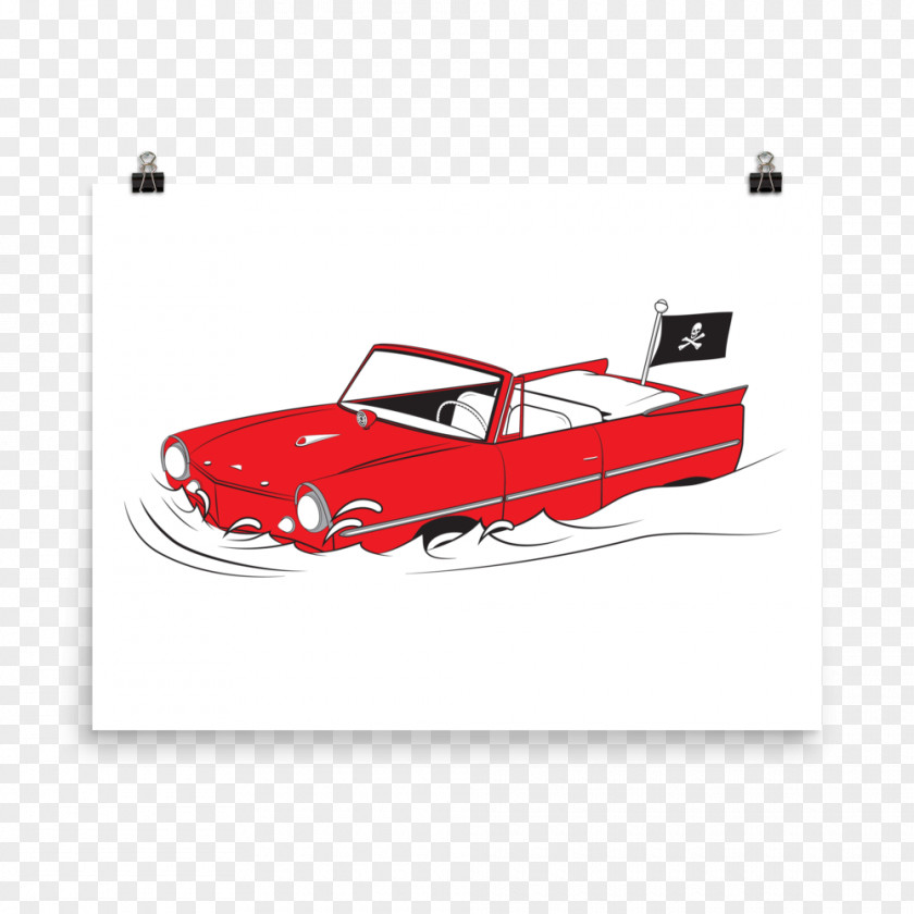Car Amphicar Automotive Design Illustration Product PNG