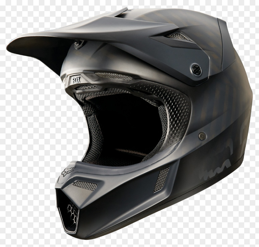 Fox Motorcycle Helmets Racing Motocross PNG