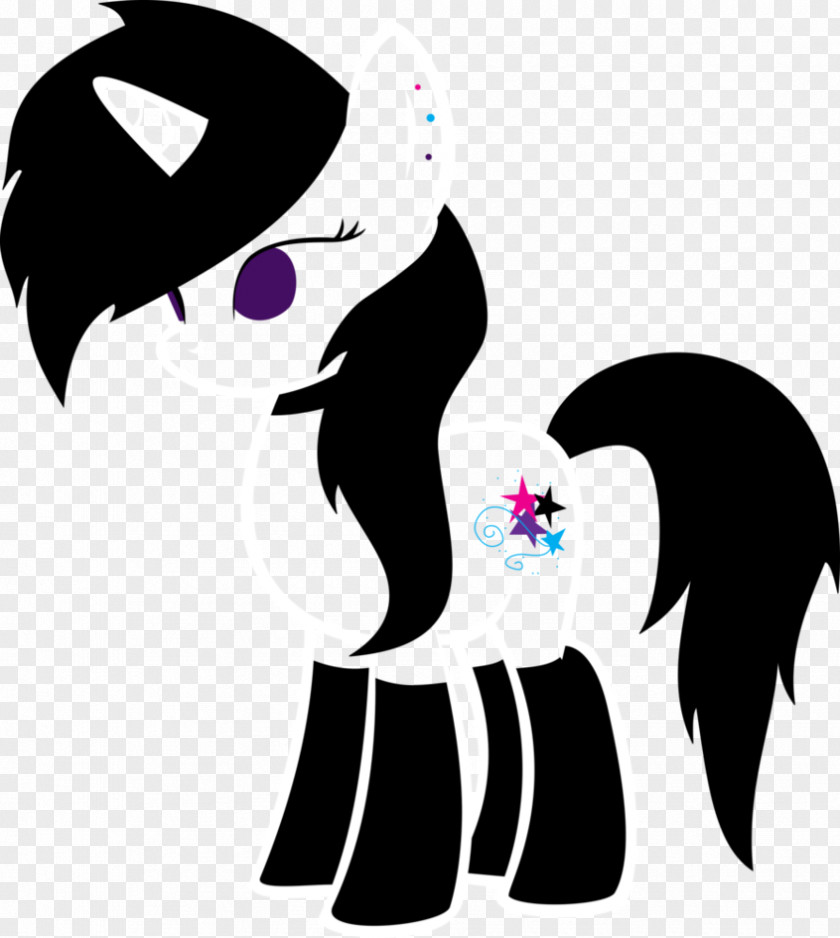 Nightstar Vector Cat Pony Horse Behavior Illustration PNG