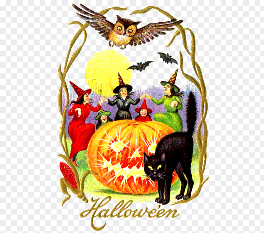 Breadcrumbs Halloween Card Jack-o'-lantern PNG